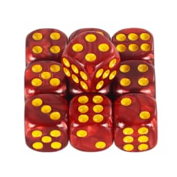 Mix Color Effect 12mm D6 Double Cube Playing for Gambling Board Game,Tabletop Game,games Poker Dice,