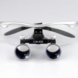 3.5X Loupe Magnifier Binoculars Professional Magnifying Glasses Lupa Third Hand Increa++se Lens for Repairing