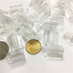 10PCS Crystal Full trasparent PP Full Plastic CardS Base Stand for Paper Card Board Games Children Cards Stand Game Accessories
