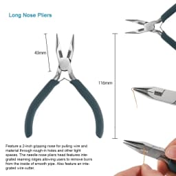 12 Styles High Quality Chrome Vanadium Stainless Steel End Cutting Wire Pliers Hand Tools DIY Jewelry Findings Making Pliers Set