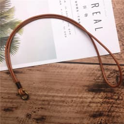 Genuine Leather Cell Phone Lanyard Neck Strap Holder Key Lanyard ID Badge Holders Phone Neck Straps with Keyring For iPhone