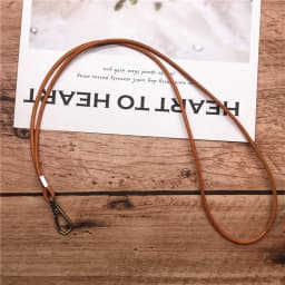 Genuine Leather Cell Phone Lanyard Neck Strap Holder Key Lanyard ID Badge Holders Phone Neck Straps with Keyring For iPhone