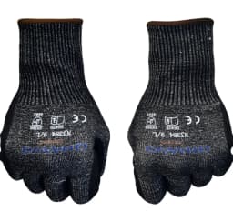 ANSI A4 Anti Cut Resistant Work Glove HPPE Micro Foam Nitrile Maxi High Flex Proof Glass Handling Butcher Safety Gloves