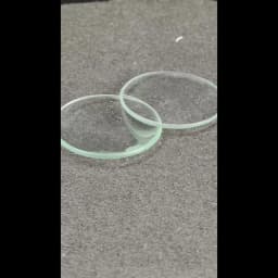 O/D 45/60/70/80/90/100mm Watch Glass Domed Hard Glass Beaker Cover Evaporating Dish Lab Supplies For Chemical Experiment