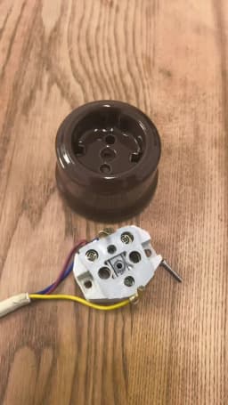 AC 220-250V 16A European Standard Grounded Ceramic Wall Socket Rewirable Female Wireless EU Electric Socket for DIY Home Decor