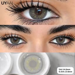 2pcs Yearly Contact Lenses Colored Contacts Beautiful Pupil Natural Contact Lenses for Eyes Color Yearly Cosmetic Contact Lens