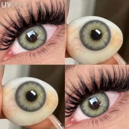 2pcs Yearly Contact Lenses Colored Contacts Beautiful Pupil Natural Contact Lenses for Eyes Color Yearly Cosmetic Contact Lens