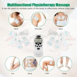 8 Modes EMS Tens Unit Muscle Electrostimulator Microcurrents Low Frequency Body Massager Electronic Acupuncture Pain Relief Tool