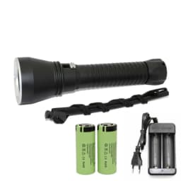Professional Spearfishing Hunting Scuba XHP70.2 LED dive light 4000 lumen diving flashlight 26650 torch underwater flashlight