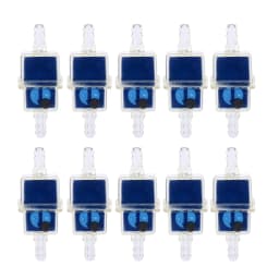 10pcs ABS Motorcycle Moped Petrol Gas Fuel Filter Cup Universal Oil Filter Transparent Belt Magnetic Oil Cup Universal