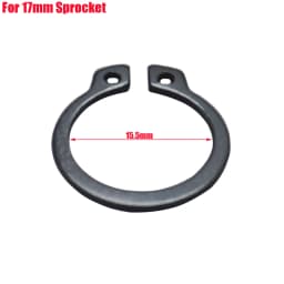17mm 20mm Front Engine 420# 428# Chain Sprocket Retainer Plate Locker Gasket Screw