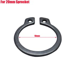 17mm 20mm Front Engine 420# 428# Chain Sprocket Retainer Plate Locker Gasket Screw