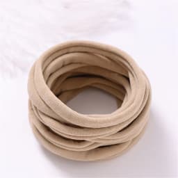 100Pcs/Lot Baby Girl DIY Stretchy Skinny Nylon Girl Elastic Supper Soft Headband Baby Accessories Infant Headwear Baby Items