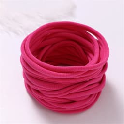 100Pcs/Lot Baby Girl DIY Stretchy Skinny Nylon Girl Elastic Supper Soft Headband Baby Accessories Infant Headwear Baby Items