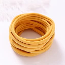 100Pcs/Lot Baby Girl DIY Stretchy Skinny Nylon Girl Elastic Supper Soft Headband Baby Accessories Infant Headwear Baby Items