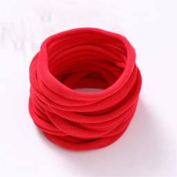 100Pcs/Lot Baby Girl DIY Stretchy Skinny Nylon Girl Elastic Supper Soft Headband Baby Accessories Infant Headwear Baby Items