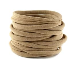 100Pcs/Lot Baby Girl DIY Stretchy Skinny Nylon Girl Elastic Supper Soft Headband Baby Accessories Infant Headwear Baby Items