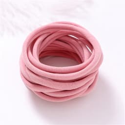 100Pcs/Lot Baby Girl DIY Stretchy Skinny Nylon Girl Elastic Supper Soft Headband Baby Accessories Infant Headwear Baby Items