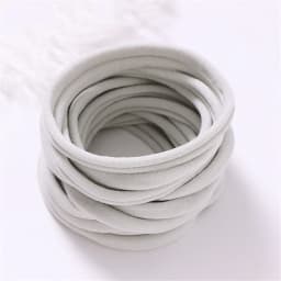 100Pcs/Lot Baby Girl DIY Stretchy Skinny Nylon Girl Elastic Supper Soft Headband Baby Accessories Infant Headwear Baby Items