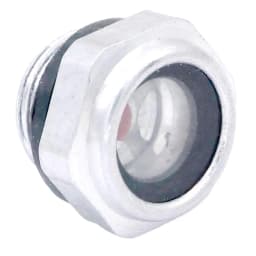 M10 M12 M14 M16 M18 M20 M22 M24 M26 M27 Metric Male Thread Aluminum Oil Gauge Sight Glass Window Hexagon Head For Air Compressor