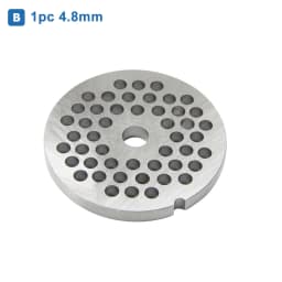 TASP 62mm Meat Grinder Disc Mincer Plate Parts for Bosch MFW66020 MFW3X10W Zelmer 586.8 886.8 986.8 987.8 Kenwood MG450 MG510