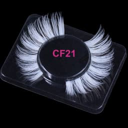 OKAYLASH 3D Dramatic Cruelty Free Faux Mink Colored Eyelashes Natural Long Colorful Blue Eye Lashes for Cosplay Party Make Up
