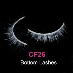OKAYLASH 3D Dramatic Cruelty Free Faux Mink Colored Eyelashes Natural Long Colorful Blue Eye Lashes for Cosplay Party Make Up