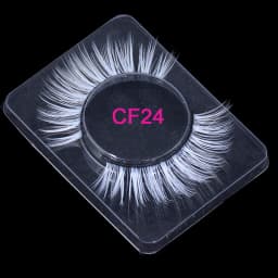 OKAYLASH 3D Dramatic Cruelty Free Faux Mink Colored Eyelashes Natural Long Colorful Blue Eye Lashes for Cosplay Party Make Up