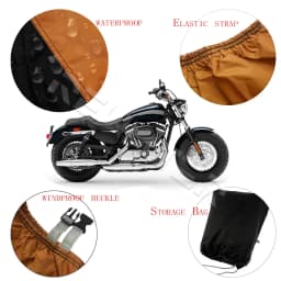 Motorcycle Cover Outdoor Uv Protector Scooter Rain Cover Motors Rain Dust M L XL XXL XXXL For Harley Touring Sportster Dyna