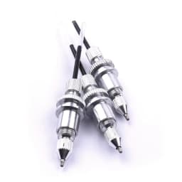 2Pcs Silver Aluminium Pen Holder for New Roland Cutting Plotter Pen Holder Vinyl Cutter Tool 11.5mm