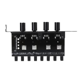 PCI Fan Speed Controller,12V Molex 4Pin or SATA Powered 6 8 Fan Hub,PWM 4 Pin CPU Radiator 3Pin Case Cooler Temperature Control
