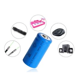 16340 1300mAh 3.7V Li-ion Rechargeable Batteries CR123A Battery For LED Flashlight Travel Wall Charger For 16340 CR123A Battery