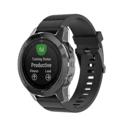 Soft TPU Protector Case For Garmin Fenix 5 5S 5X Plus Clear Protective Shell Frame Bumper Cover