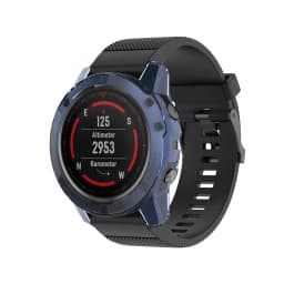 Soft TPU Protector Case For Garmin Fenix 5 5S 5X Plus Clear Protective Shell Frame Bumper Cover