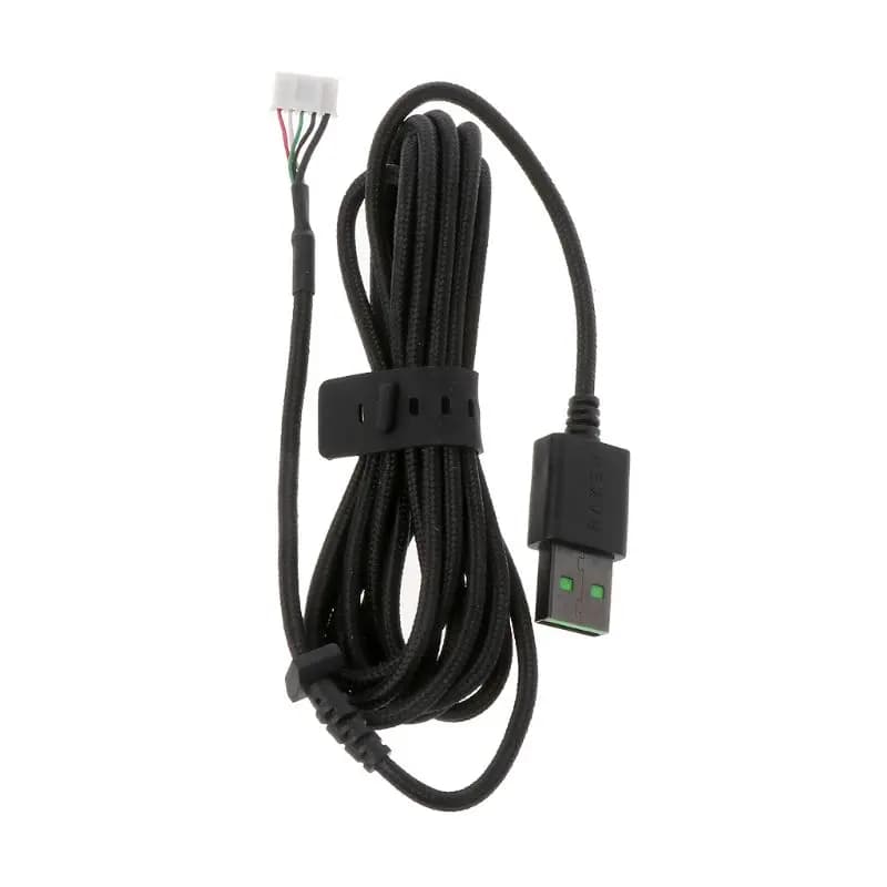 2025 New Soft Durable Mouse Line Diy Umbrella Rope Mouse Cable Mouse Wire Soft Universal For Razer DeathAdder Elite Mice