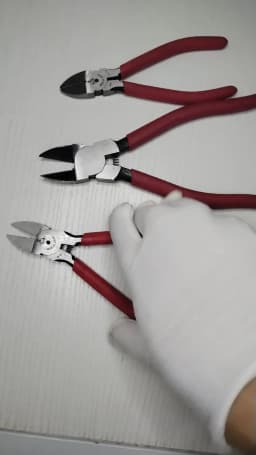 High Quality 5 6 7 inch Diagonal Pliers Wire Cutting Nipper Hand Tools Cable Cutter Water Rubber Shank