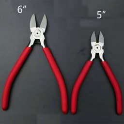 High Quality 5 6 7 inch Diagonal Pliers Wire Cutting Nipper Hand Tools Cable Cutter Water Rubber Shank