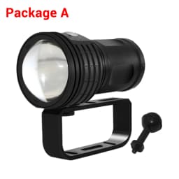 Tactical Underwater 100m LED Diving Flashlight Waterproof COB LED 10800Lumens Photography Video Fill Light Torch 4*18650 Battery