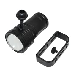 Tactical Underwater 100m LED Diving Flashlight Waterproof COB LED 10800Lumens Photography Video Fill Light Torch 4*18650 Battery