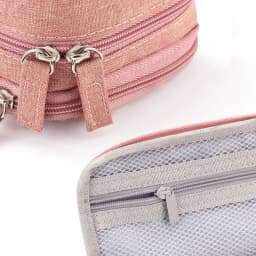 Angoo Normcore Pen Bag Pencil Case Two Layer Foldable Stand Fabric Phone Holder Storage Pouch for Stationery Office School A6171