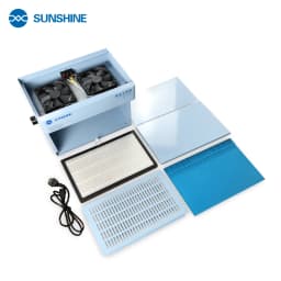 Sunshine S-917C Dust Free Working Room Anti Dust Bench Adjustable Wind Cleaning Room for Phone iPad Refurbish Repair for SS-890