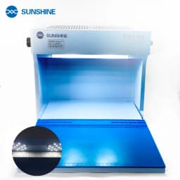 Sunshine S-917C Dust Free Working Room Anti Dust Bench Adjustable Wind Cleaning Room for Phone iPad Refurbish Repair for SS-890