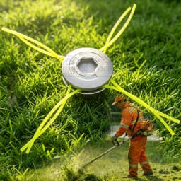 Aluminium Line Head Trimmer Head Reel Kit for Brush Cutter