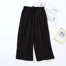 Summer Japanese Style Loose Cropped Trousers Ladies Modal Thin Shorts Solid Color Wide Leg Large Size Home Pants Womens Bottoms