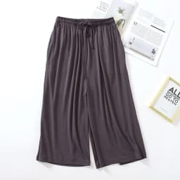 Summer Japanese Style Loose Cropped Trousers Ladies Modal Thin Shorts Solid Color Wide Leg Large Size Home Pants Womens Bottoms
