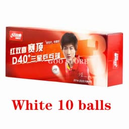 DHS 3-Star D40+ Table Tennis Balls 3 Star new material 3-Star seamed ABS balls plastic poly Ping Pong Balls