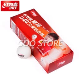 DHS 3-Star D40+ Table Tennis Balls 3 Star new material 3-Star seamed ABS balls plastic poly Ping Pong Balls