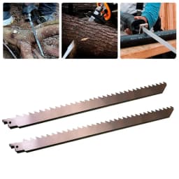 2Pcs 300mm Meat Bone Ice Cutting Reciprocating Saw Blade Stainless Steel Meat Saws Cutter For Cutting Meat Ice Wood Metal