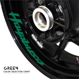 Motorcycle Wheel Sticker Reflective Moto waterproof rim decal Rim Tape suitable for SUZUKI HAYABUSA Hayabusa