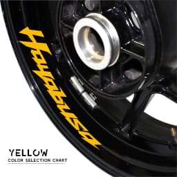 Motorcycle Wheel Sticker Reflective Moto waterproof rim decal Rim Tape suitable for SUZUKI HAYABUSA Hayabusa